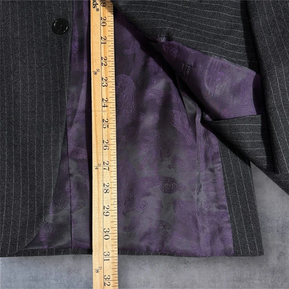 HART SHAFFNER MARX Chicago Men's Blazer 50R Sport Coat Two Button Jacket Wool